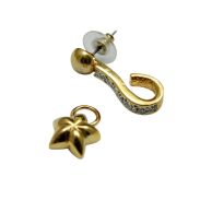 KOLCZYKI METALOWE OZDOBNE Z CYRKONIAMI                                                                           (5769-0611 SA) - 3