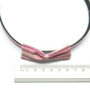 OPASKI DO WŁOSÓW KOKARDKI W PASKI 4 SZTUKI MIX KOLOR (3008 SA) - 4