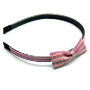 OPASKI DO WŁOSÓW KOKARDKI W PASKI 4 SZTUKI MIX KOLOR (3008 SA) - 3