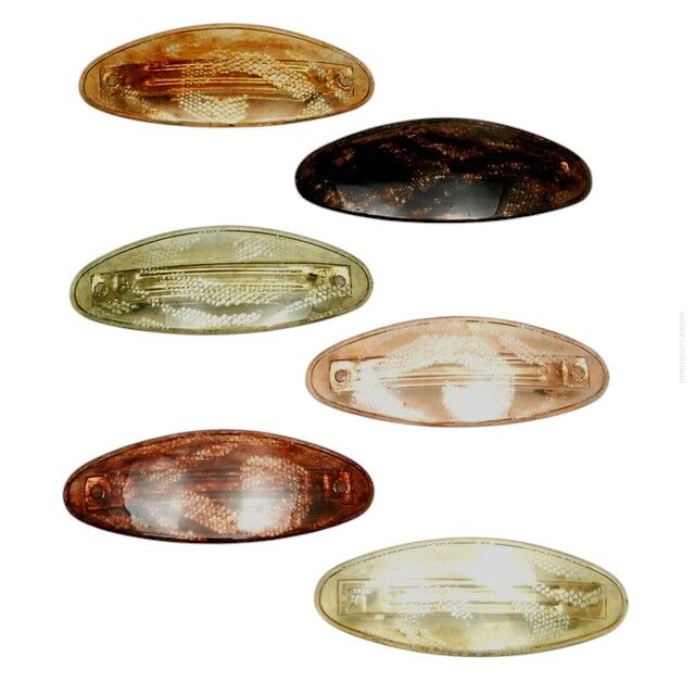 KLAMRY/AUTOMATY DO WŁOSÓW W ODCIENIACH BRĄZU 6 SZTUK                                                                                           (0190-37)