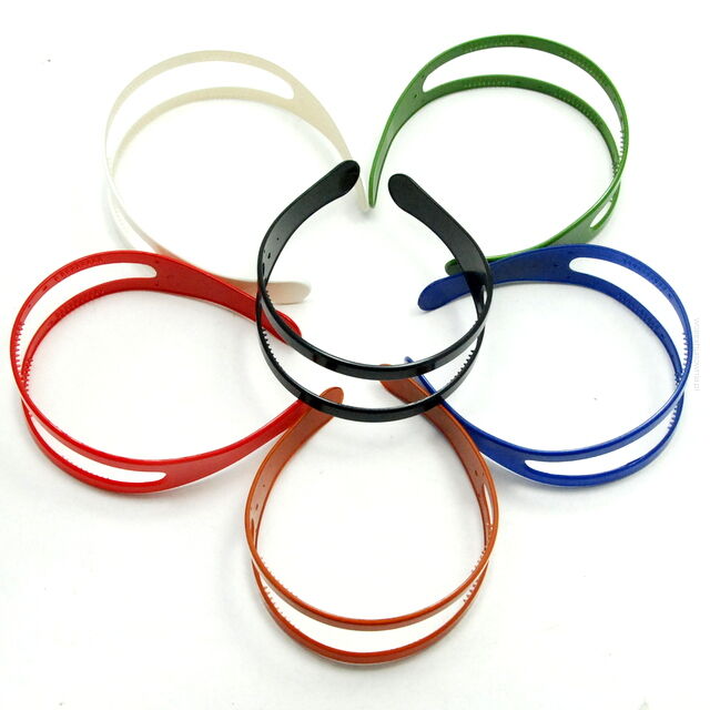 OPASKI SZEROKIE PODWÓJNE KOLOROWE 6 SZTUK (0176-5 SAM)