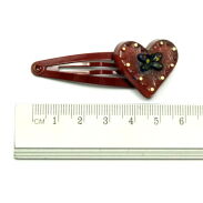 PYKI / SPINKI DO WŁOSÓW Z SERDUSZKAMI 6 SZTUK                             (2503 SAMH) - 3