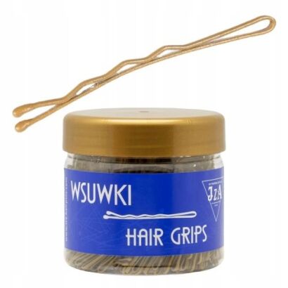 WSUWKA KARBOWANA ZŁOTA 5 CM 2 KULKI 500G                              (325/G)