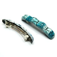 KLAMRY / AUTOMATY DO WŁOSÓW NIEBIESKIE 5 SZTUK                                                          (KLC-8 C SH) - 2