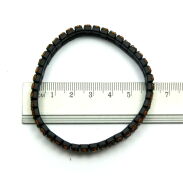 BRANSOLETKA DWURZĘDOWA NA GUMCE                                   (BRGU-5 SA) - 3