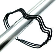 OPASKI PLASTIKOWE CZARNE CIENKIE 6 SZTUK (6149 SAM) - 2