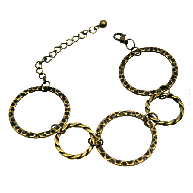 BRANSOLETKA  METALOWA                                                                         0613-107