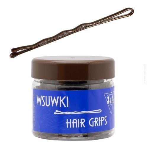 WSUWKA KARBOWANA BRĄZOWA 6 CM 2 KULKI 500G    (316/G)