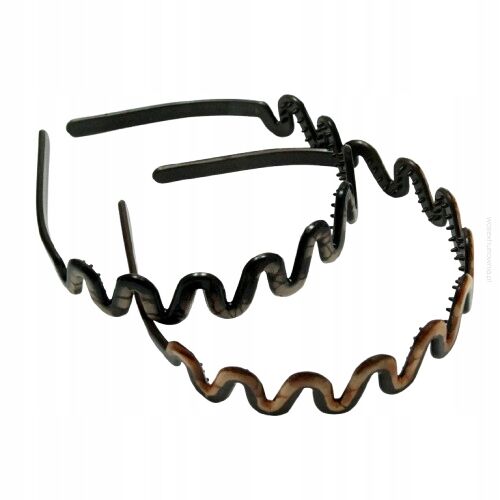 OPASKI DO WŁOSÓW ZYGZAKI 6 SZTUK (0290-12 SA)